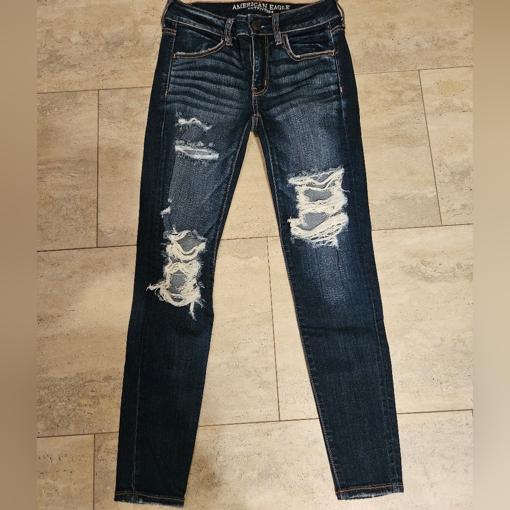 American Eagle Jeggings 2 Short